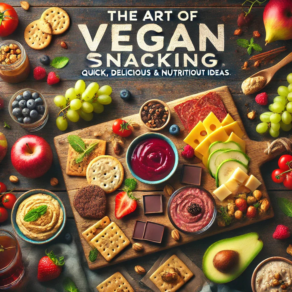 The Art of Vegan Snacking: Quick, Delicious & Nutritious Ideas